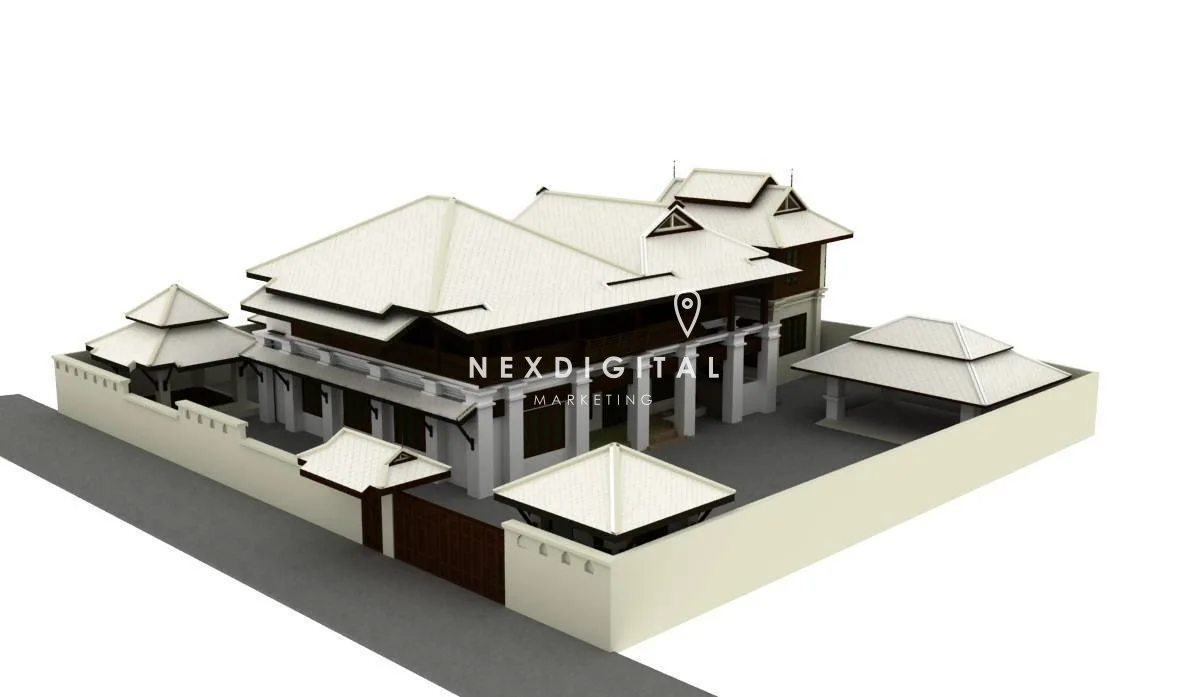 บ้านหรูสไตล์ ล้านนาแท้ 2 ชั้น หลังคาซ้อนหลายชั้น อลังการ  6 Story 5 ห้องนอน 8 ห้องน้ำ - 12